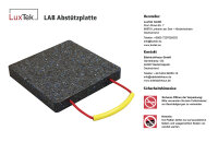 Abstützplatte LAB-40-40-6 cm, Unterlegplatten, Kranplatten, Kranabstützplatten
